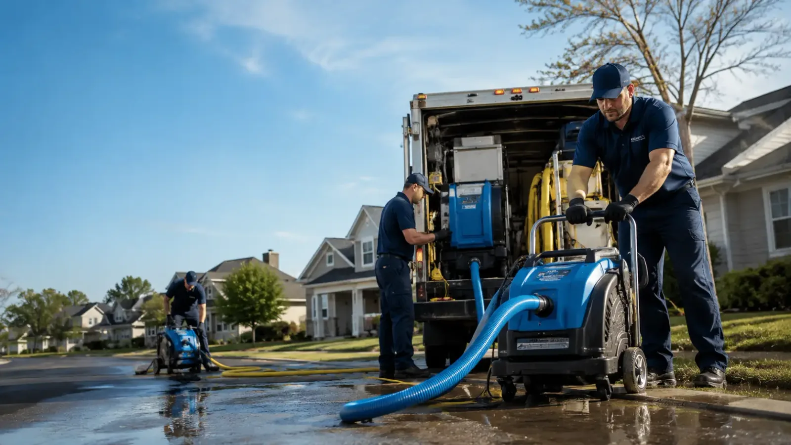 Flood Damage Cleanup in Lickingville, PA